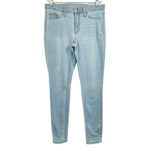 Universal Thread Jeans Womens Sz 4 27R Blue Light Wash‎ Cotton Stretch Skinny